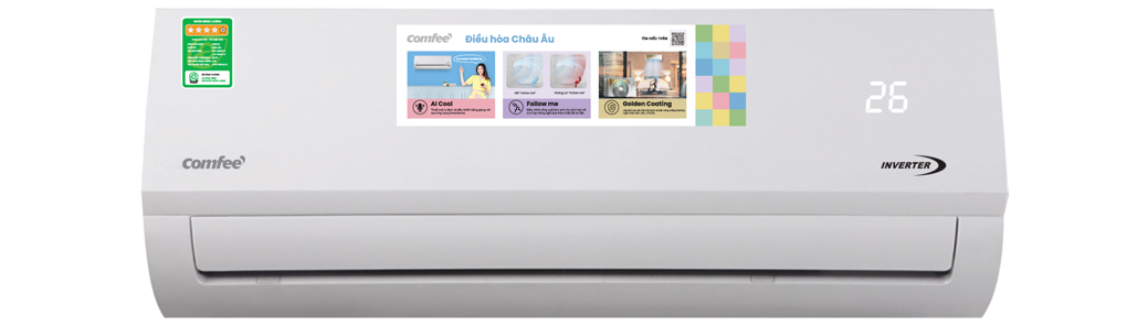 Máy Lạnh Comfee Inverter 2 Hp CFS-18VAF (Mode2024)